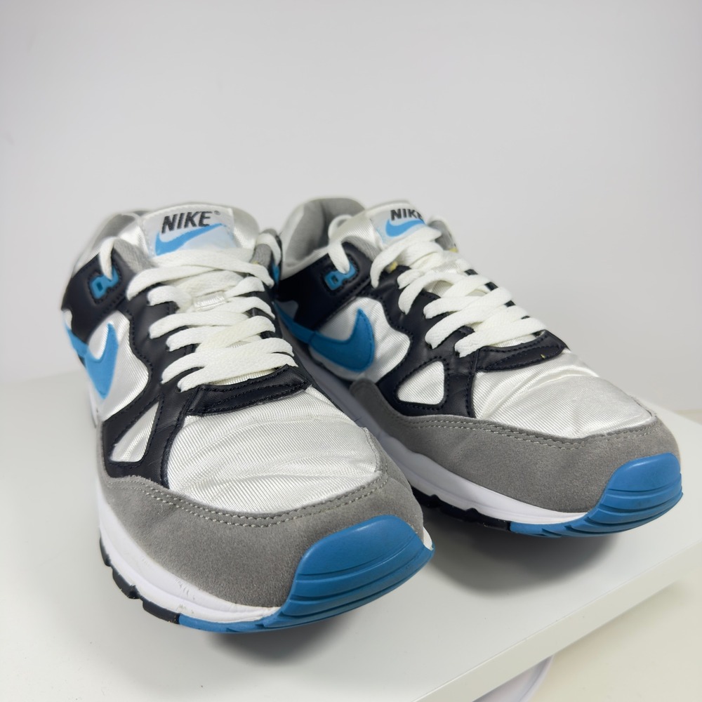 Nike Air Span II Recrafted Mens Size 11 Grey Blue White AH8047-001 Sneakers - Picture 4 of 15